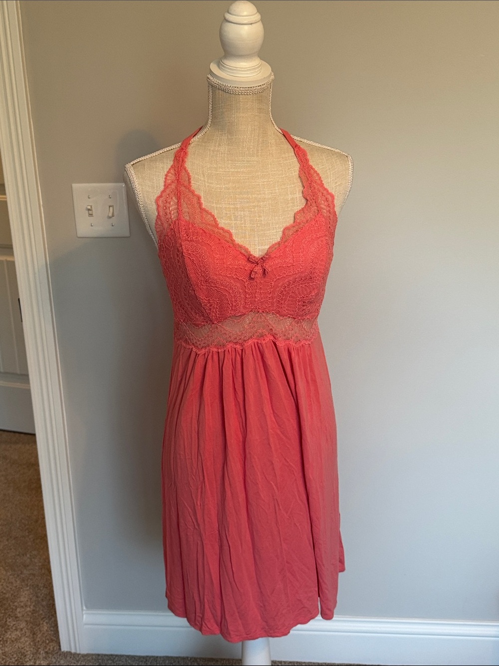 Soma Lace Halter Chemise